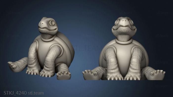 3D model Frog Turtle Snail Jewelry Guard tortuga (STL)