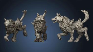 3D model Frost Lands Dire Wolves Wolf (STL)