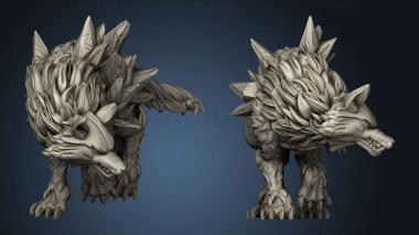 3D model Frost Lands Dire Wolves Wolf (STL)