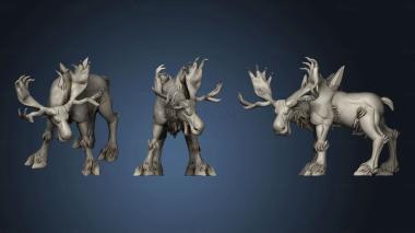 3D model Frost Lands White Moose (STL)