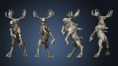 3D model Frost Lands White Moose (STL)