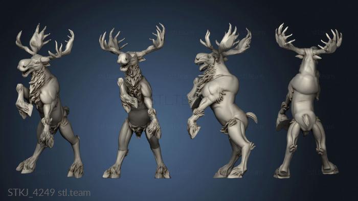 3D model Frost Lands White Moose Spike (STL)