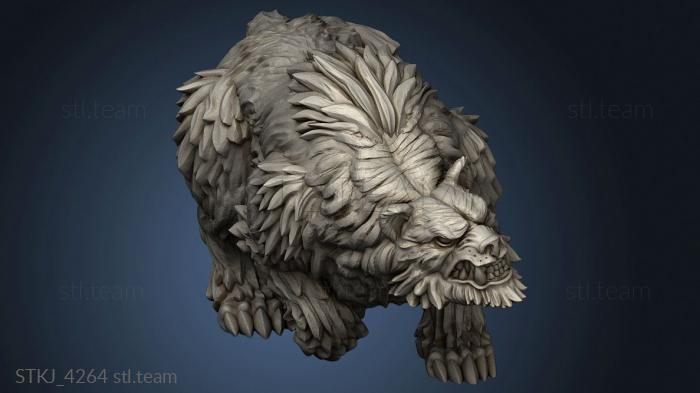 3D model Giant Bears Bear Walking (STL)