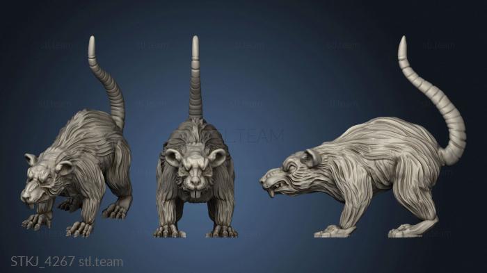 3D model Giant Rat (STL)