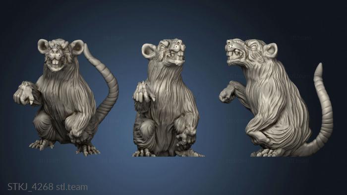 3D model Giant Rat (STL)