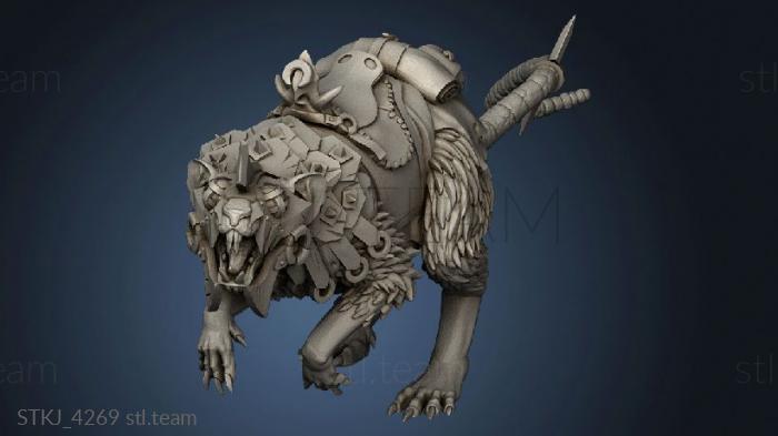 3D model Giant Rats Rat (STL)