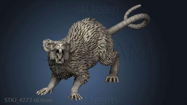 3D model Giant Rat (STL)