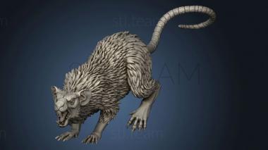 3D model Giant Rat (STL)