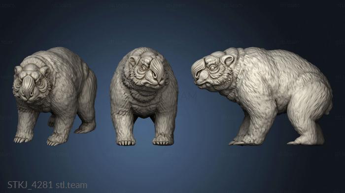 3D model Giant Wombat Cart (STL)