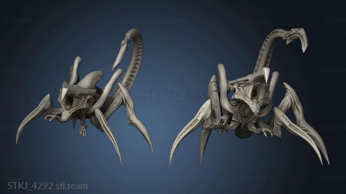 3D model GIGERIAN ARACHNID HYBRID WARRIOR (STL)