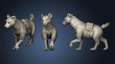 3D model Goblin Hyena Mount (STL)