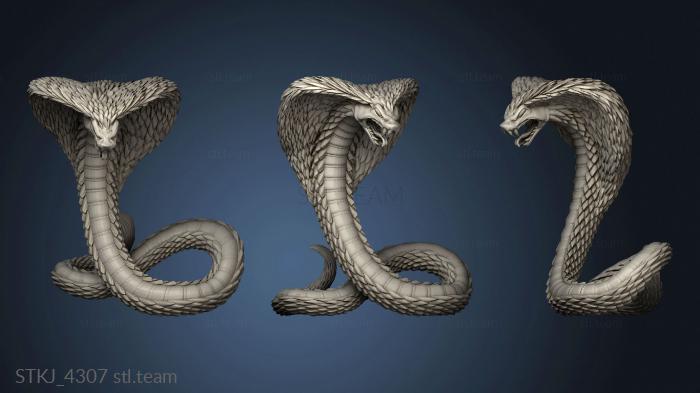 3D model Egypt Snake Riders Rider (STL)