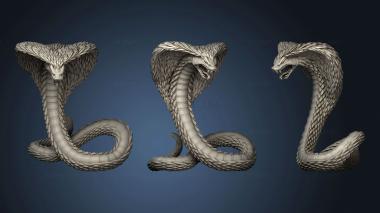 3D model Egypt Snake Riders Rider (STL)