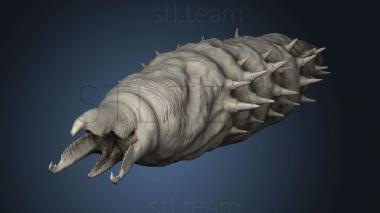 3D model graboid from tremors (STL)