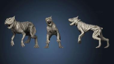 3D model Gravehounds Dog (STL)