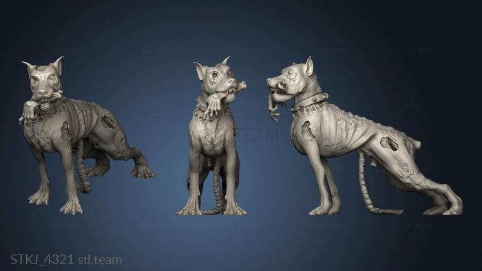 3D model Gravehounds Dog (STL)