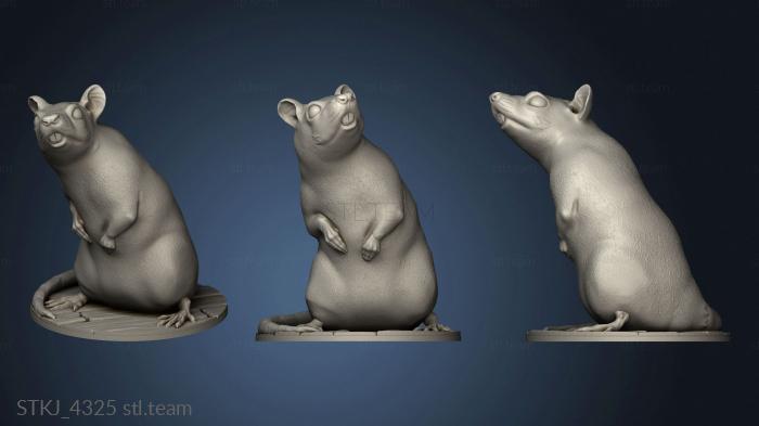 3D model Graveyard Rat (STL)