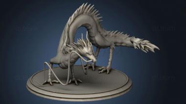 3D model Haku from spirited away (STL)