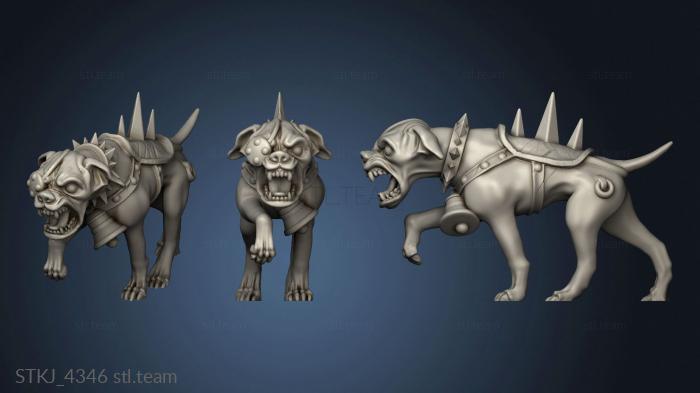 3D model Halflings Witch Hunters halving STRETCH GOALS CHIHUA WARG (STL)