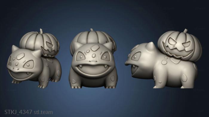 3D model Halloween Bulbasaur (STL)