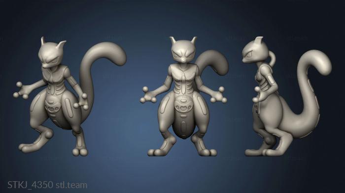 3D model Halloween Mewtwo (STL)