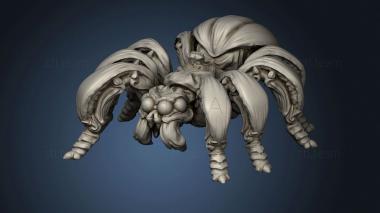 3D model Halloween Pumpkin spider (STL)