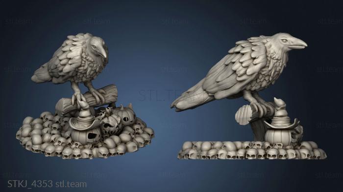 3D model Halloween Raven (STL)