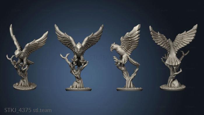 3D model hawk (STL)