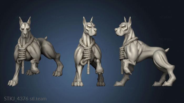 3D model Hawkers Thamarai Dogs Doberman (STL)