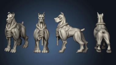 3D model Hawkers Thamarai Dogs Doberman (STL)