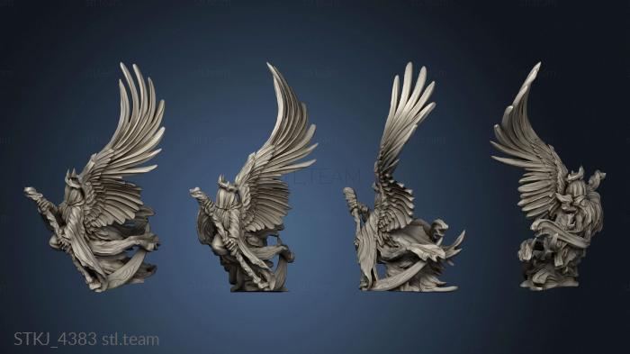 3D model Heaven Hath Fury Mega Angel Death angel (STL)