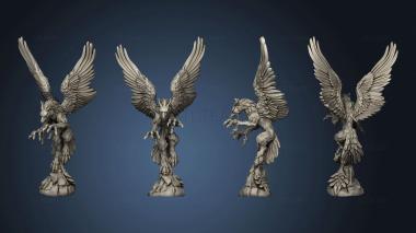 3D model Heaven Hath Griffin Attacking (STL)