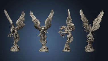 3D model Heaven Hath Griffin Attacking (STL)