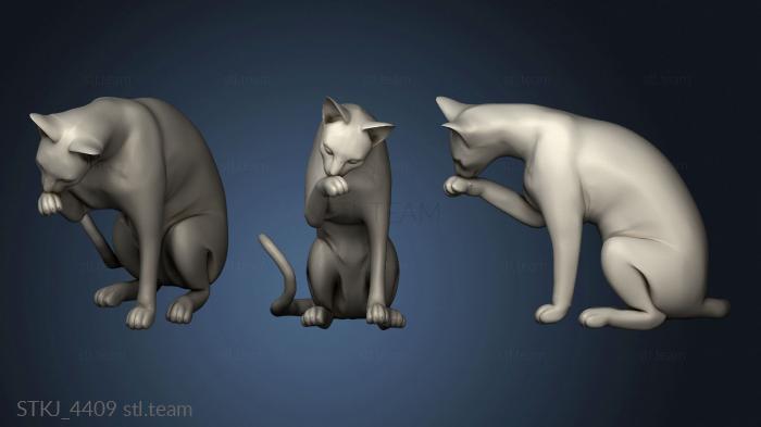 3D model Heroes and Beasts midnight the cat (STL)