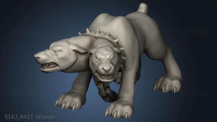 3D model heros Cerebus Demon Hound (STL)