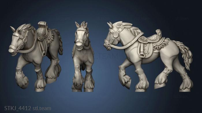 3D model heros Horse (STL)