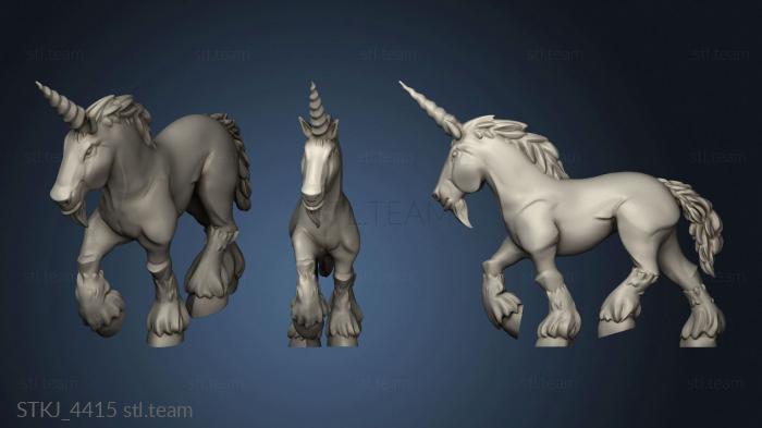 3D model hero  Unicorn Horse (STL)