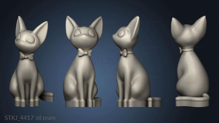 3D модель Музыкальная Шкатулка для доставки Хирамы Кики cat (STL)