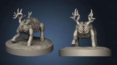 3D model HOLIDAY HORRORS Brain Deer (STL)