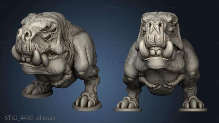 3D model Hound (STL)