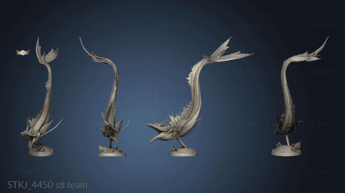 3D model Hungering barracuda Barra (STL)