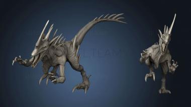 3D model Hybrid Raptor (STL)