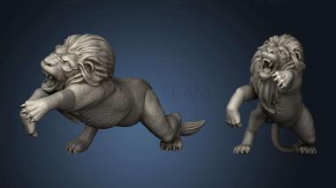 3D model Stretch Goals Lion (STL)