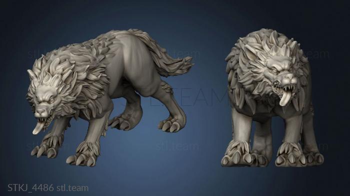 3D model Beasts wolf (STL)