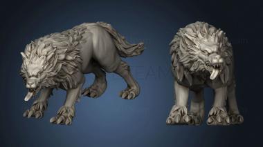 3D model Beasts wolf (STL)