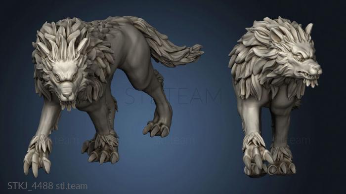 3D model Beasts wolf (STL)