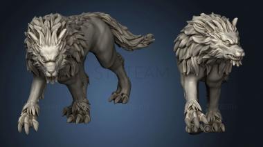 3D model Beasts wolf (STL)