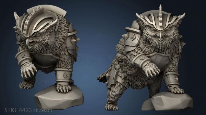 3D model Ironbeak the Owlbear (STL)