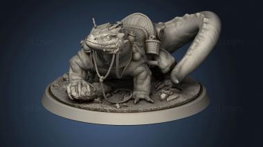 3D model Its another trap Giant Lizard (STL)