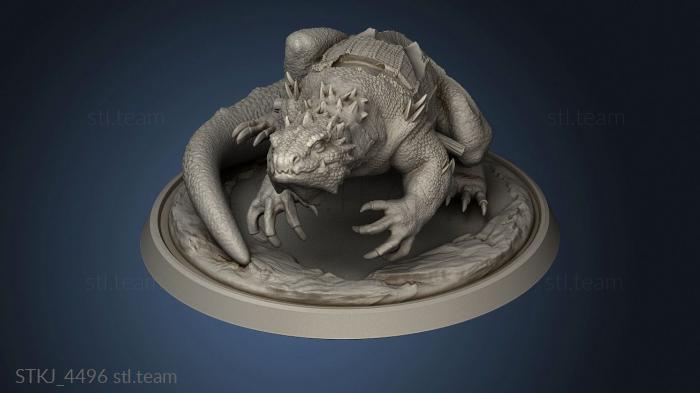 3D model Its another trap Lizard Rider (STL)